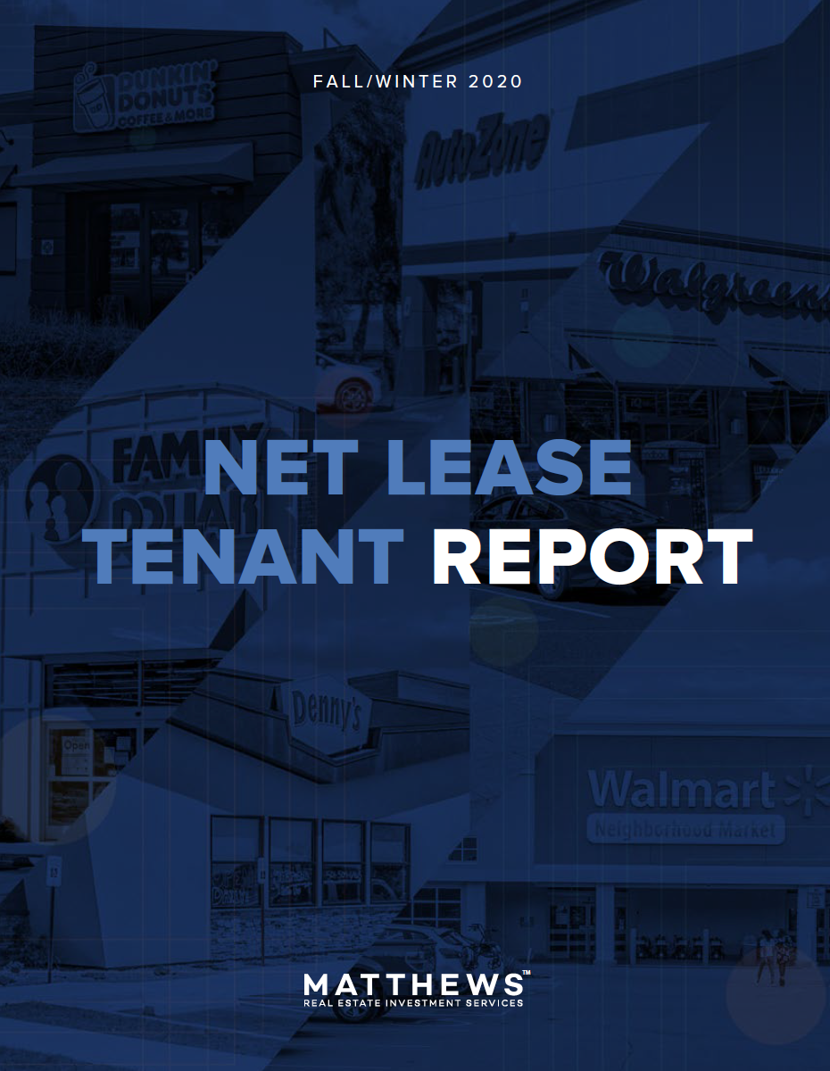 Net Lease Tenant Report Fall/Winter 2020
